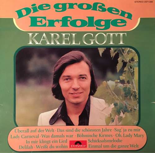 Cover Karel Gott - Die Großen Erfolge (LP, Comp) Schallplatten Ankauf