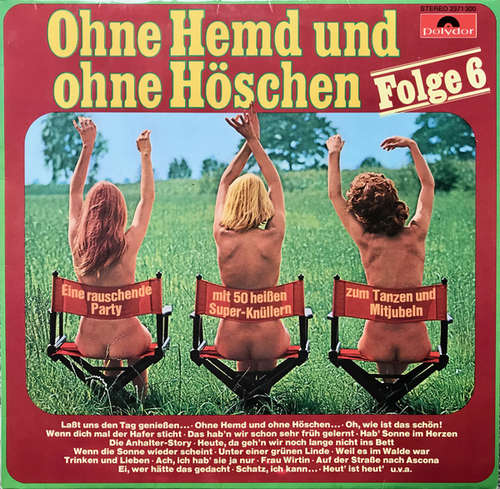 Cover Walter Heyer - Ohne Hemd Und Ohne Höschen Folge 6 (LP, Album) Schallplatten Ankauf