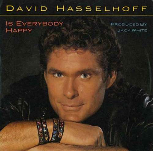 Cover David Hasselhoff - Is Everybody Happy (7, Single) Schallplatten Ankauf