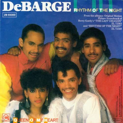 Cover DeBarge - Rhythm Of The Night (7, Single) Schallplatten Ankauf