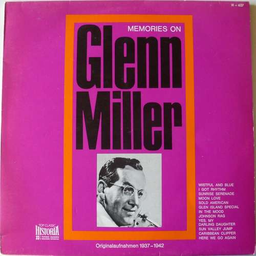 Cover Glenn Miller - Memories On Glenn Miller (LP, Comp) Schallplatten Ankauf