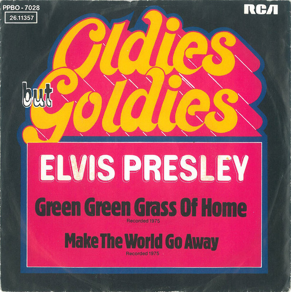 Cover Elvis Presley - Green Green Grass of Home (7, Single, RE, Ora) Schallplatten Ankauf