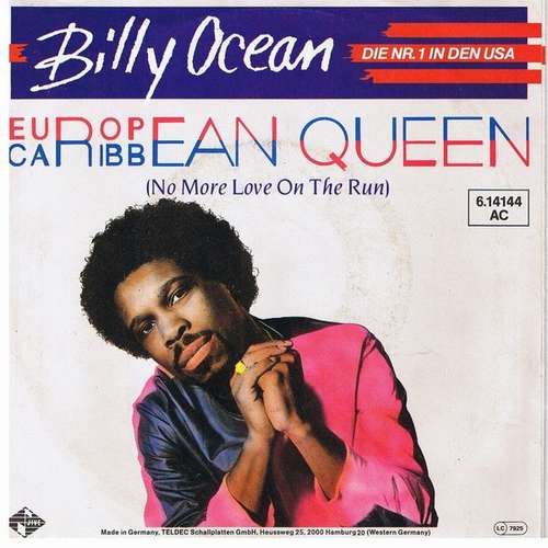 Cover Billy Ocean - European Queen (No More Love On The Run) (7, Single, RP) Schallplatten Ankauf
