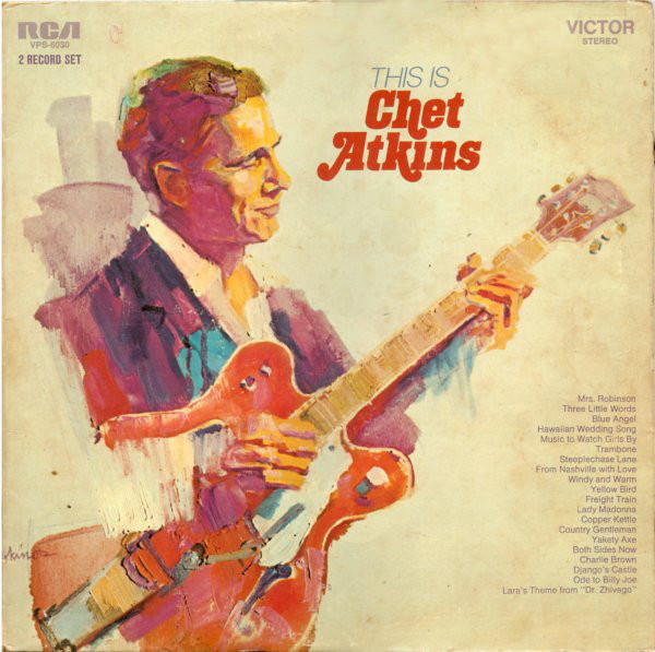 Cover Chet Atkins - This Is Chet Atkins (2xLP, Comp, Gat) Schallplatten Ankauf