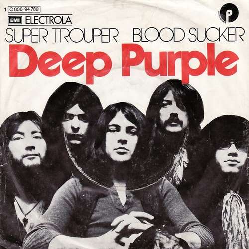 Cover Deep Purple - Super Trouper / Blood Sucker (7, Single) Schallplatten Ankauf
