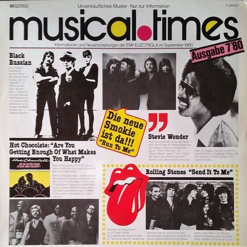 Cover Various - Musical Times Ausgabe 7'80 (LP, Comp, Promo) Schallplatten Ankauf