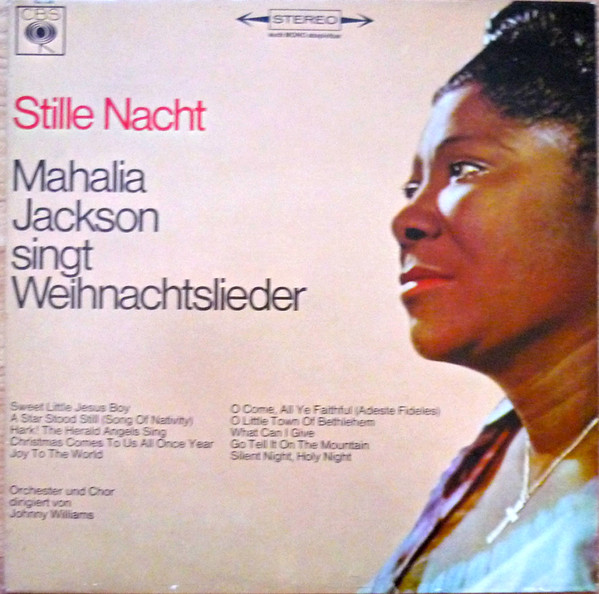 Cover Mahalia Jackson - Stille Nacht - Mahalia Jackson Singt Weihnachtslieder (LP, Album) Schallplatten Ankauf