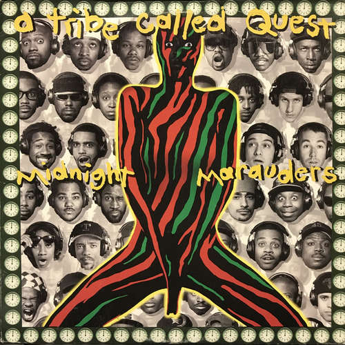Cover A Tribe Called Quest - Midnight Marauders (LP, Album, Gre) Schallplatten Ankauf