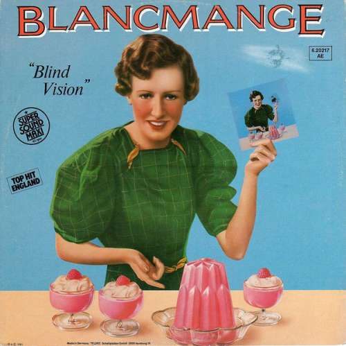 Cover Blancmange - Blind Vision (12, Maxi) Schallplatten Ankauf