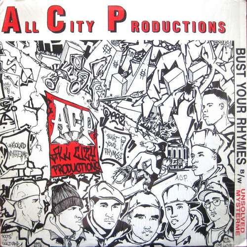Cover All City Productions - Bust Your Rhymes / Unsolved Mysterme (12) Schallplatten Ankauf