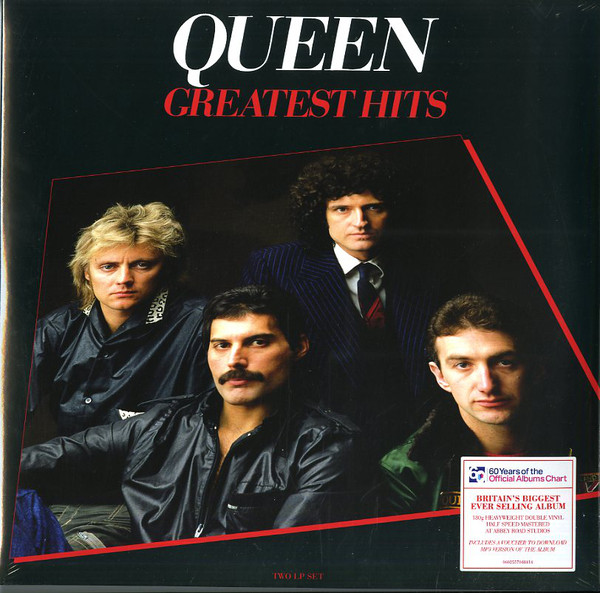 Cover Queen - Greatest Hits (2xLP, Comp, RE, RM) Schallplatten Ankauf
