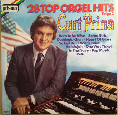 Cover Curt Prina - 28 Top Orgel Hits - Folge 2 (LP) Schallplatten Ankauf
