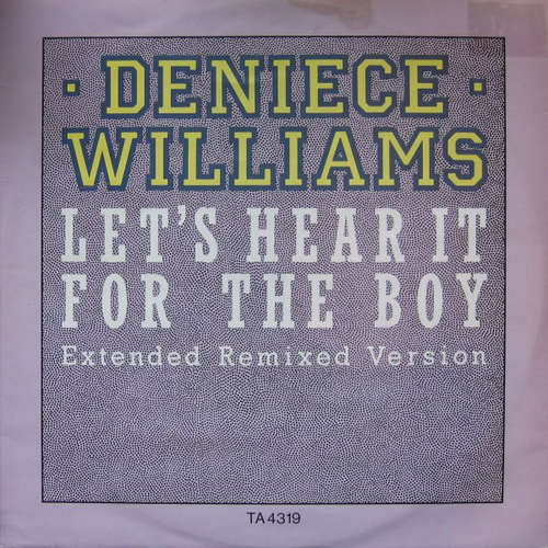Cover Deniece Williams - Let's Hear It For The Boy  (12) Schallplatten Ankauf