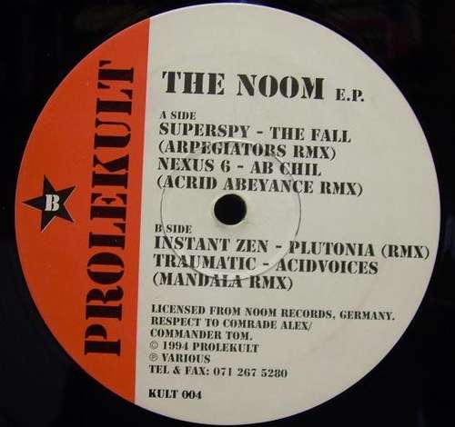Cover The Noom E.P. Schallplatten Ankauf