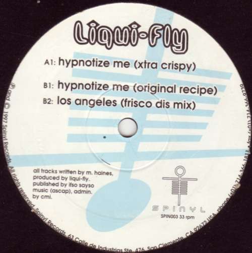 Cover Hypnotize Me / Los Angeles Schallplatten Ankauf