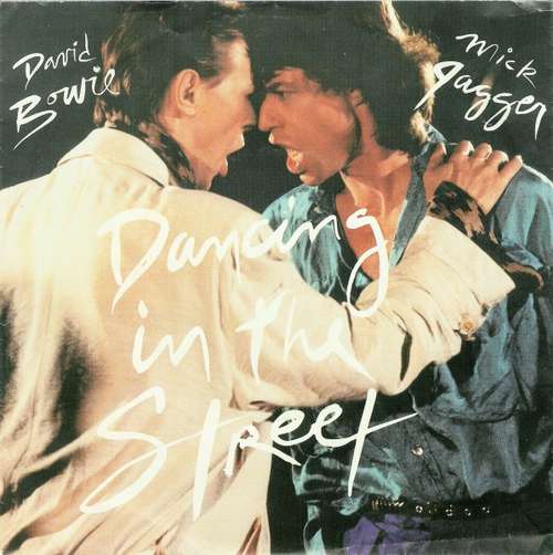 Cover David Bowie And Mick Jagger - Dancing In The Street (7, Single) Schallplatten Ankauf