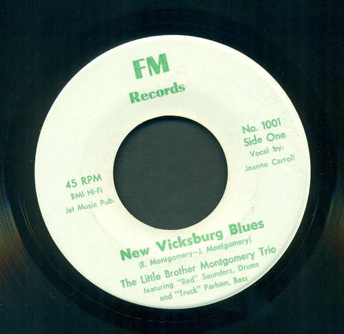 Cover The Little Brother Montgomery Trio - New Vicksburg Blues / Oh Daddy (7, Single) Schallplatten Ankauf