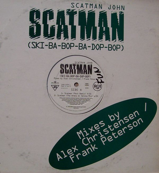 Bild Scatman John - Scatman (Ski-Ba-Bop-Ba-Dop-Bop) (Mixes By Alex Christensen / Frank Peterson) (12) Schallplatten Ankauf