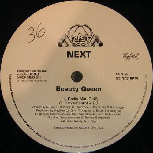 Cover Next (2) - Beauty Queen (12, Promo) Schallplatten Ankauf