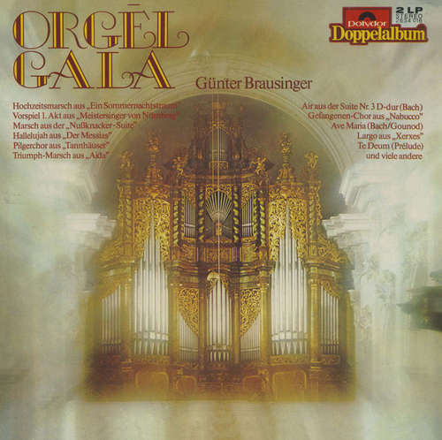 Cover Günther Brausinger - Orgel Gala (2xLP) Schallplatten Ankauf