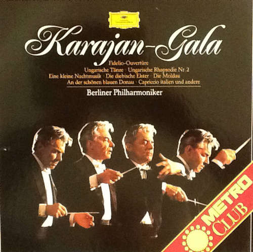 Cover Herbert Von Karajan, Berliner Philharmoniker - Karajan-Gala (3xLP, Comp + Box, Club) Schallplatten Ankauf