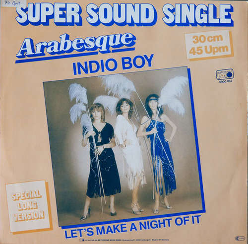 Cover Arabesque - Indio Boy (12, Single) Schallplatten Ankauf