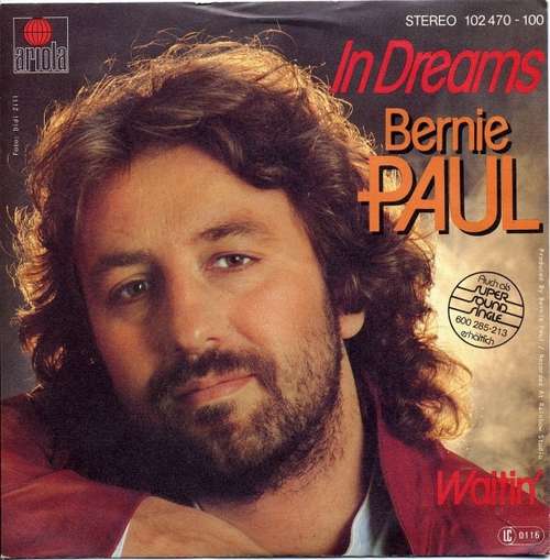 Cover Bernie Paul - In Dreams (7, Single) Schallplatten Ankauf