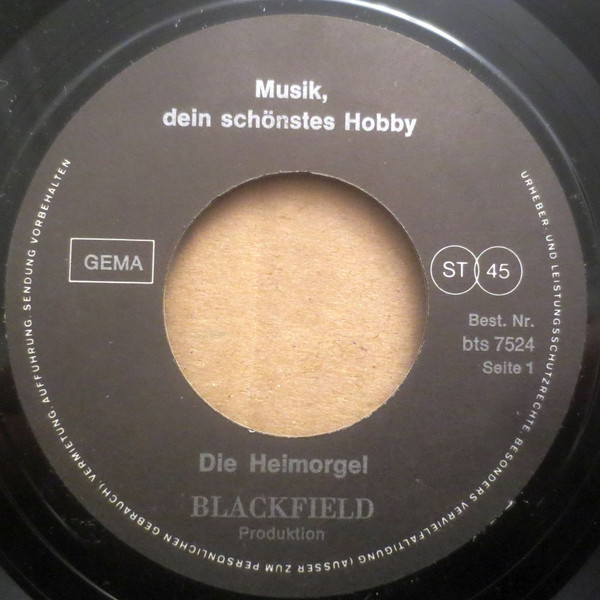 Cover Die Heimorgel* / Don Jenkins (5) - Musik, Dein Schönstes Hobby / Die Kimball Orgel (7, Single, Promo) Schallplatten Ankauf