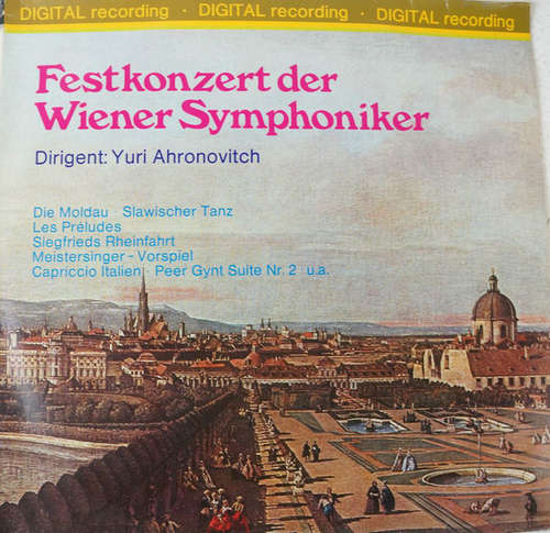 Bild Wiener Symphoniker Dirigent: Yuri Ahronovitch - Festkonzert der Wiener Symphoniker (2xLP, Club) Schallplatten Ankauf