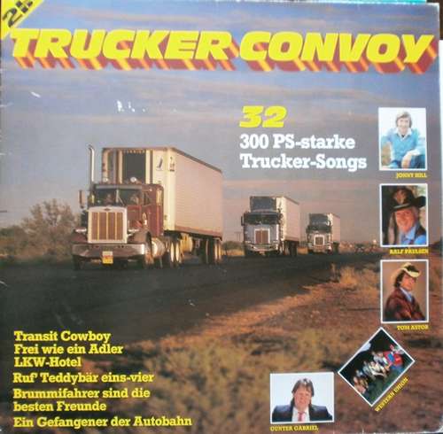 Cover Various - Trucker Convoy - 32 300 PS-starke Trucker-Songs (2xLP, Comp, Club) Schallplatten Ankauf