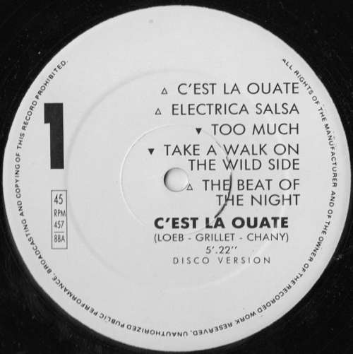 Cover C'est La Ouate - C'est La Ouate - Take A Walk On The Wildside (12) Schallplatten Ankauf