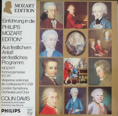 Cover Wolfgang Amadeus Mozart - Krönungsmesse KV 317, Vesperae Solennes De Confessore KV 339 (LP) Schallplatten Ankauf