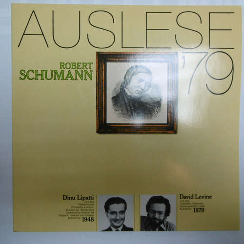 Cover Robert Schumann - Auslese '79 (LP, Mono) Schallplatten Ankauf