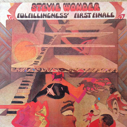 Cover Stevie Wonder - Fulfillingness' First Finale (LP, Album, RE, Gat) Schallplatten Ankauf