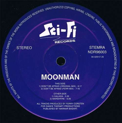 Cover Moonman - Don't Be Afraid (12) Schallplatten Ankauf