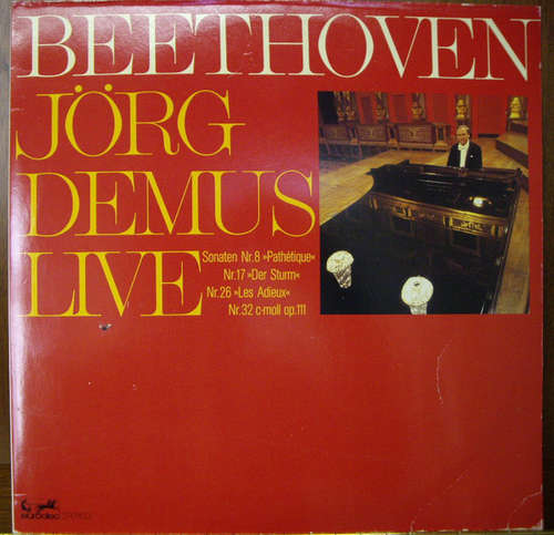 Cover Beethoven*, Jörg Demus - Jörg Demus Live (2xLP) Schallplatten Ankauf