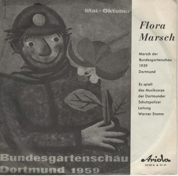 Cover Musikcorps Der Dortmunder Schutzpolizei* Leitung Werner Stamm (2) - Flora Marsch / Meteor Marsch (7, Mono) Schallplatten Ankauf