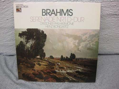 Cover Brahms*, Dresdner Philharmonie, Heinz Bongartz - Serenade Nr. 1 D-dur Op. 11 (LP, Album) Schallplatten Ankauf