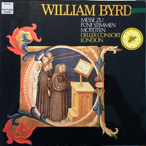 Cover William Byrd - Deller Consort, London* - Messe Zu Fünf Stimmen - Motetten (LP, Gat) Schallplatten Ankauf