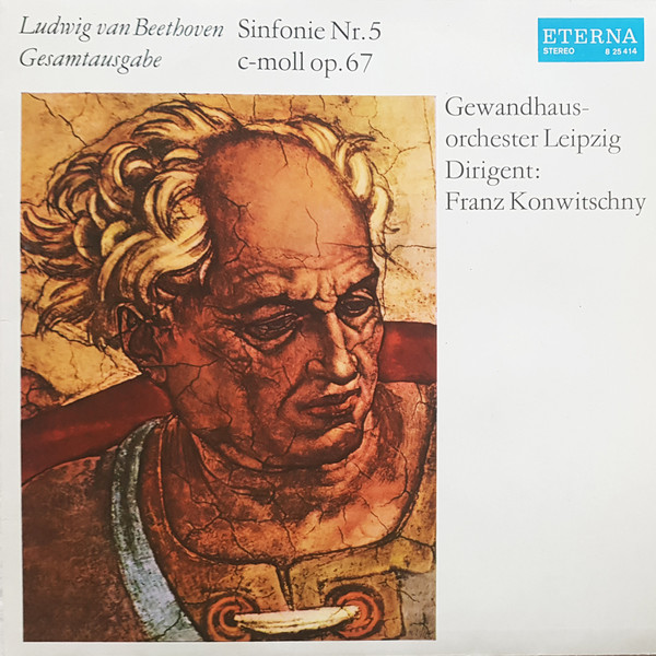 Cover Ludwig van Beethoven - Gewandhausorchester Leipzig, Franz Konwitschny - Sinfonie Nr. 5 C-moll Op. 67 (LP) Schallplatten Ankauf
