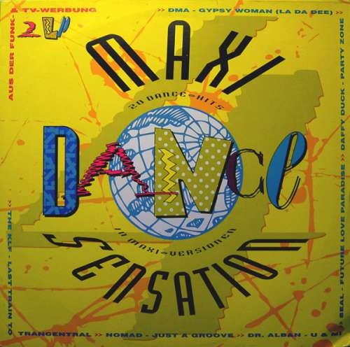Cover Maxi Dance Sensation 4 Schallplatten Ankauf