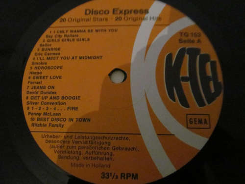 Cover Various - Disco Express (LP, Comp) Schallplatten Ankauf