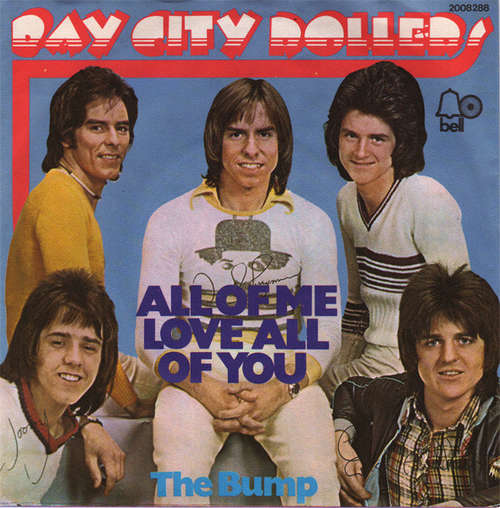 Cover Bay City Rollers - All Of Me Loves All Of You (7) Schallplatten Ankauf