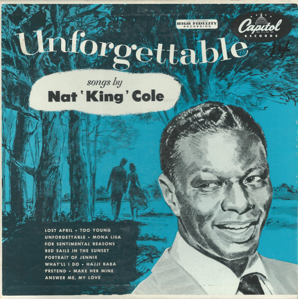Cover Nat King Cole - Unforgettable (LP, Album, Mono, RP, Tur) Schallplatten Ankauf