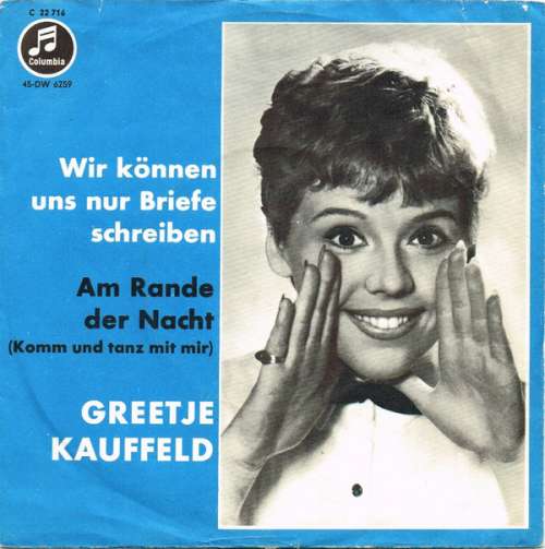 Cover Greetje Kauffeld - Wir Können Uns Nur Briefe Schreiben (7, Single, Mono) Schallplatten Ankauf