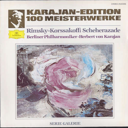 Cover Berliner Philharmoniker - Herbert von Karajan - Karajan-Edition 100 Meisterwerke - Rimsky-Korssakoff: Scheherazade (LP) Schallplatten Ankauf