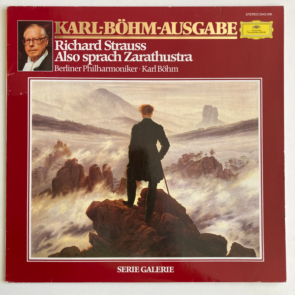 Cover Karl Böhm, Berliner Philharmoniker - Richard Strauss: Also sprach Zarathustra (LP) Schallplatten Ankauf