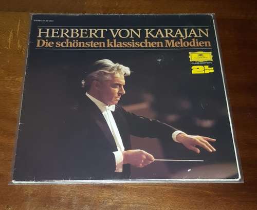 Cover Berliner Philharmoniker, Herbert von Karajan - Die Schönsten Klassischen Melodien (2xLP, Album, Club, Gat) Schallplatten Ankauf