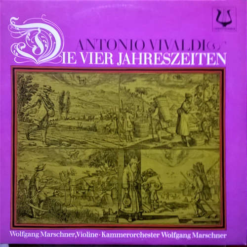 Cover Antonio Vivaldi, Kammerorchester Wolfgang Marschner - Die Vier Jahreszeiten (LP) Schallplatten Ankauf