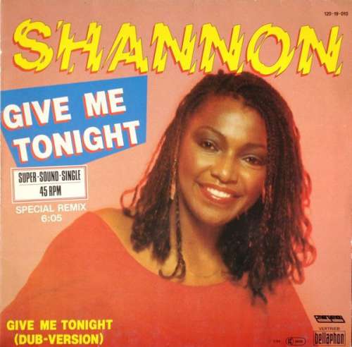 Cover Shannon - Give Me Tonight (12, Maxi) Schallplatten Ankauf